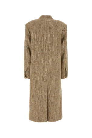 Melange beige knit Pilda coat ISABEL MARANT ETOILE (MA0566FAD3E02E)