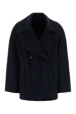 Navy blue wool blend Neil coat LOULOU DE SAISON (NEIL)
