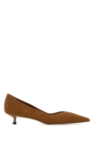 Camel suede Eva 35 pumps STUART WEITZMAN (SG891)