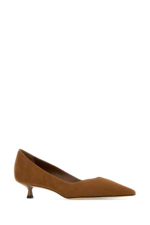 Camel suede Eva 35 pumps STUART WEITZMAN (SG891)