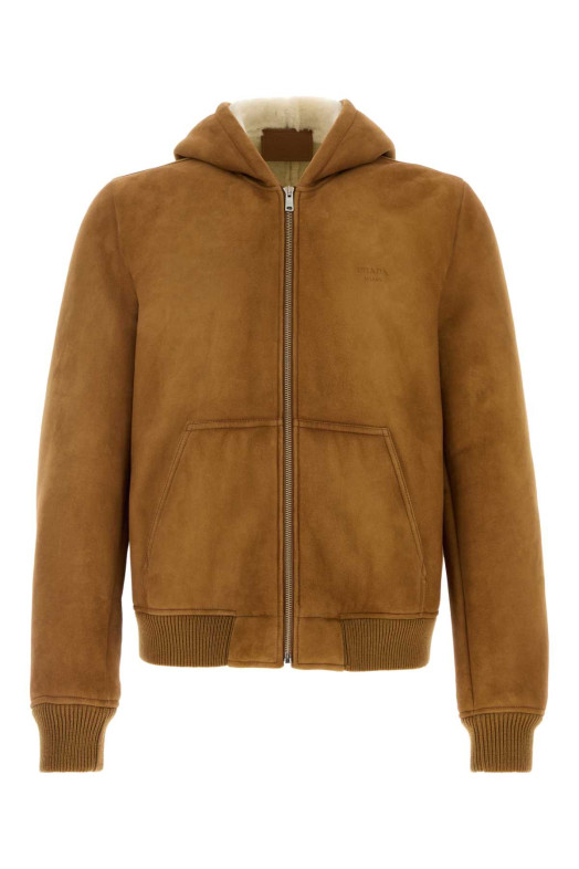 Куртка из верблюжьей шерсти PRADA (UPW638SOOO6157)