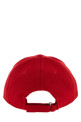 Monogram patch cap Red