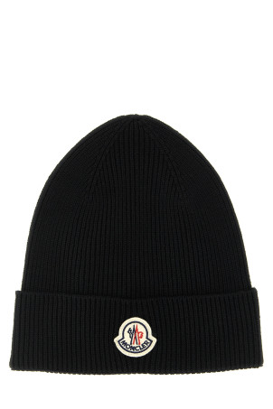 Wool beanie Black