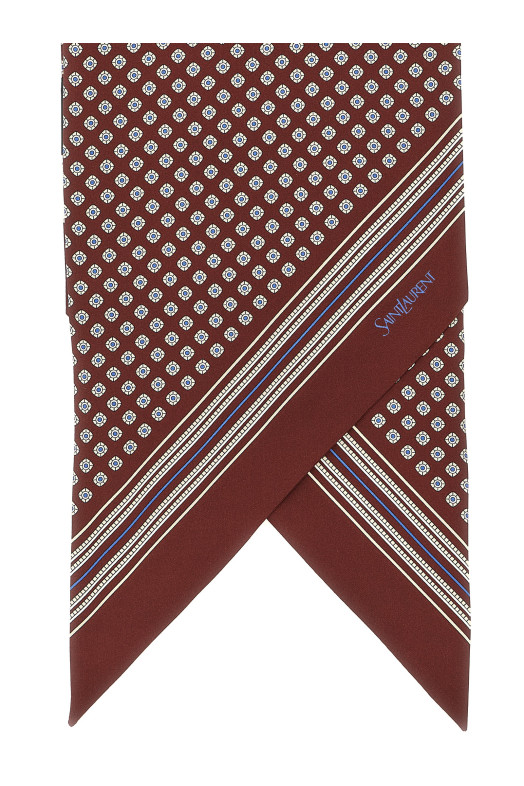 Lavallière scarf Bordeaux