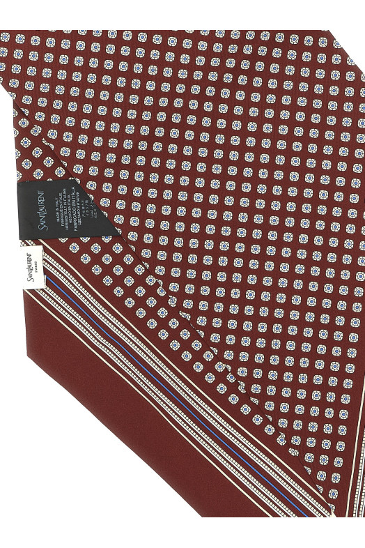 Lavallière scarf Bordeaux