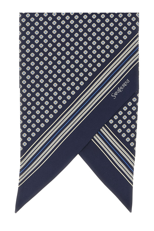 Lavallière scarf Blue