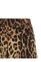 Leopard shorts Brown