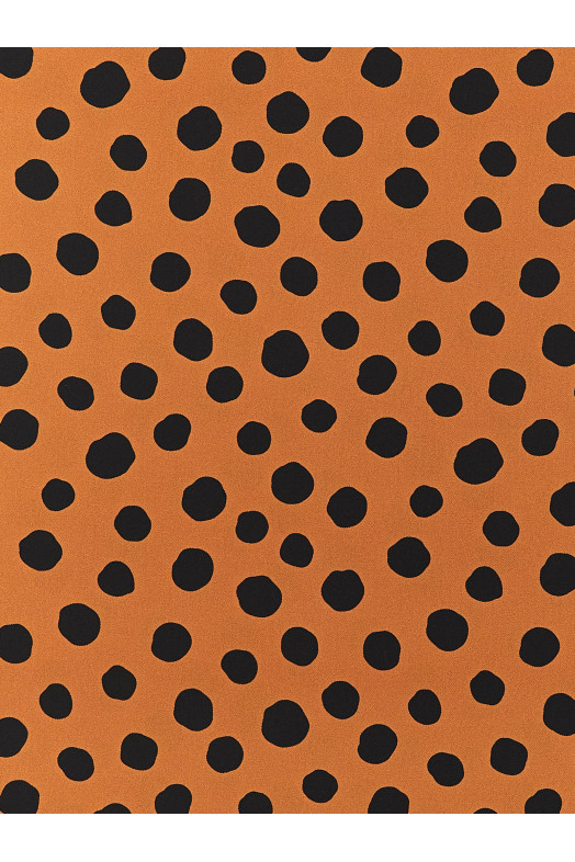 Шарф Valentino Garavani «Pois Dalmata», коричневый W0EI114RCI4FR