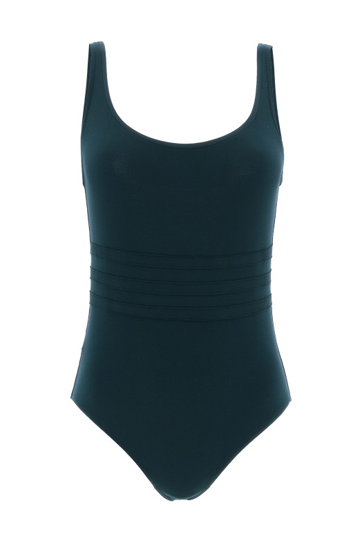 'Asia' one-piece swimsuit Blue