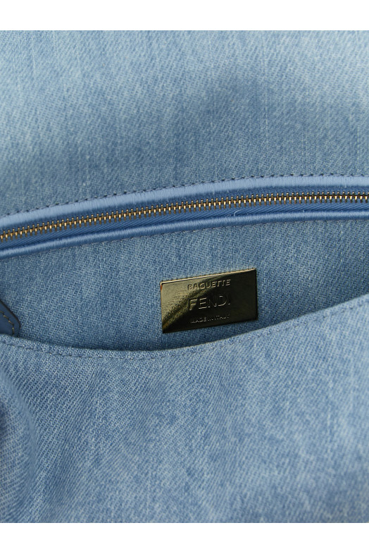 'Baguette®' medium shoulder bag BLUE