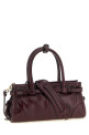 'Bonnie' mini leather handbag Bordeaux