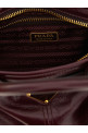 'Bonnie' mini leather handbag Bordeaux