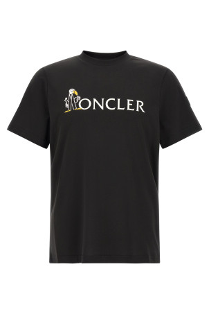 Mascot logo T-shirt Black