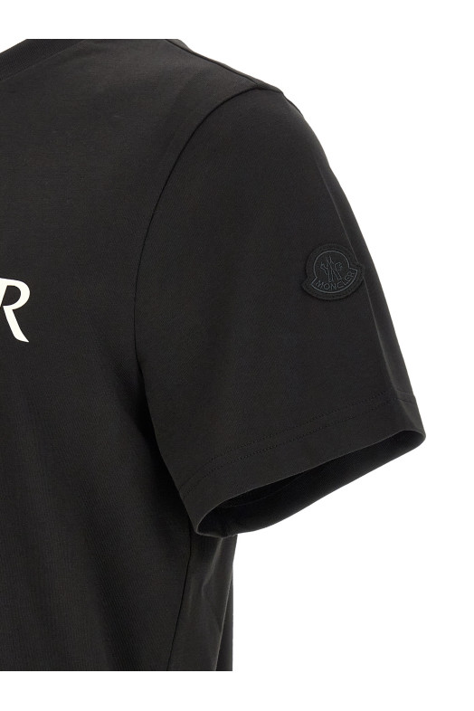 Mascot logo T-shirt Black