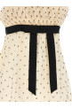 Polka dot top White