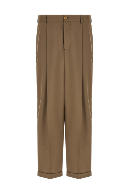 Cool wool pants Beige