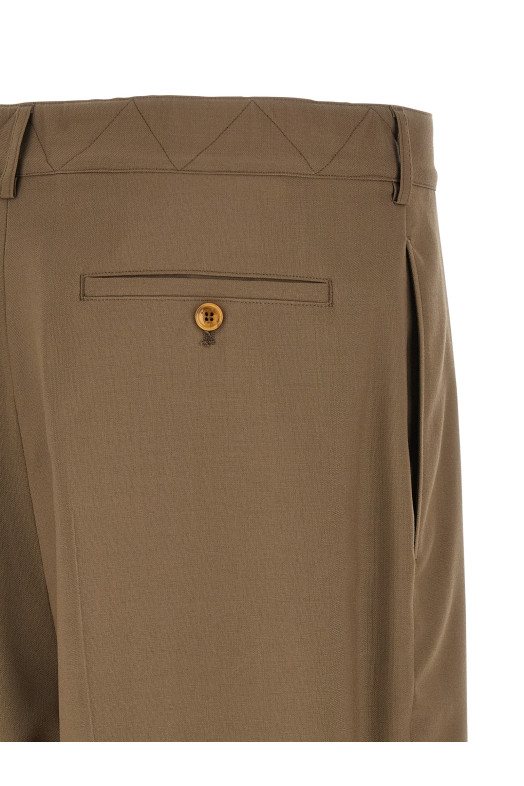 Cool wool pants Beige