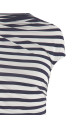 Платье «Navy Stripe Jersey Maxi», синее SS26170XNNAVY