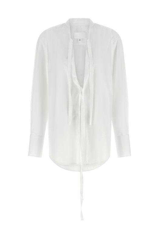 Рубашка из поплина, белая MAISON MARGIELA S29DT0016S43001100