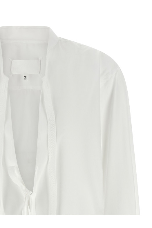 Рубашка из поплина, белая MAISON MARGIELA S29DT0016S43001100