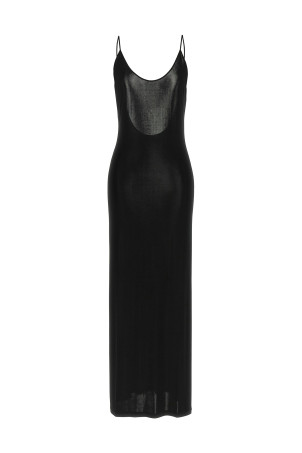 'Cassandre' chain dress Black
