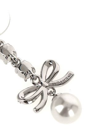 Серьги «Bow Crystal Charm», серебро AW26600ESLSILVER