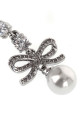 Серьги «Bow Crystal Charm», серебро AW26600ESLSILVER