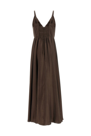 Cut-out dress Brown