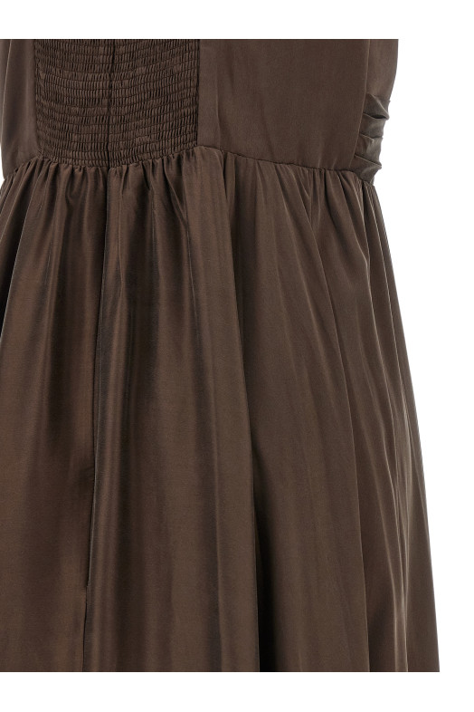 Cut-out dress Brown
