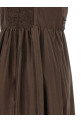 Cut-out dress Brown