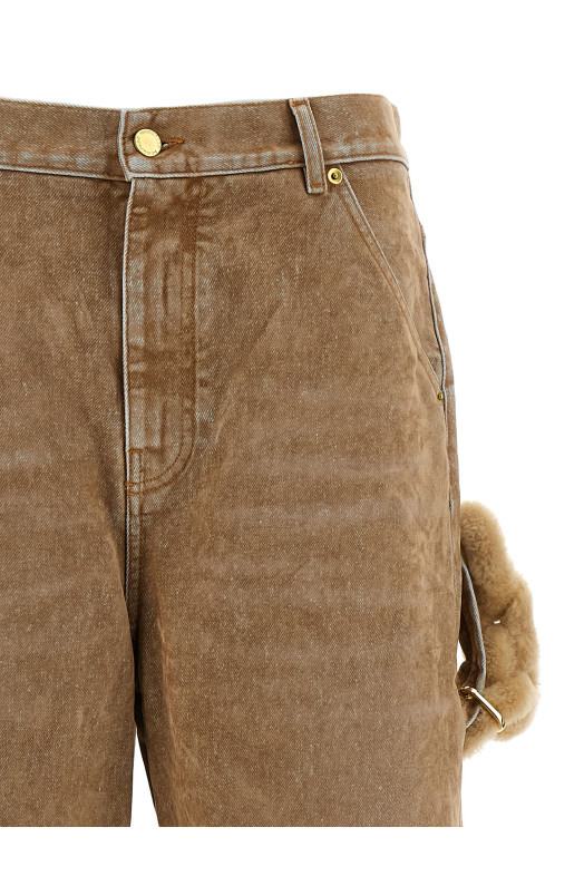 'Lisa' jeans Beige