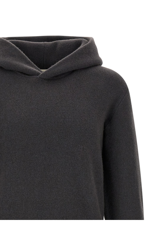 Hooded sweater Gray