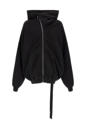 'Mountain Hun' hoodie Black