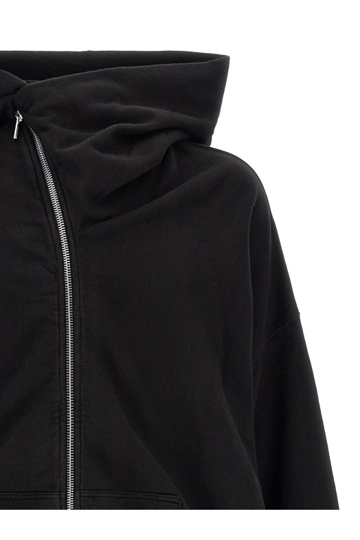 'Mountain Hun' hoodie Black