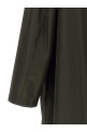 Single-breasted trench coat Green
