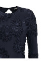 '3D Mesh Mini' dress Blue