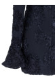 '3D Mesh Mini' dress Blue