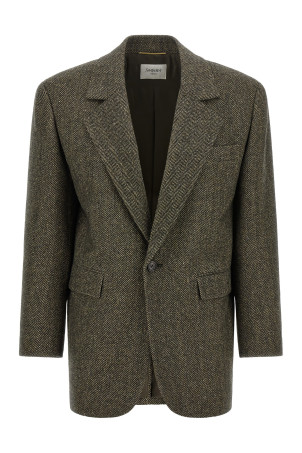 Herringbone blazer Brown
