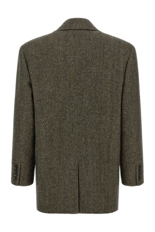 Herringbone blazer Brown