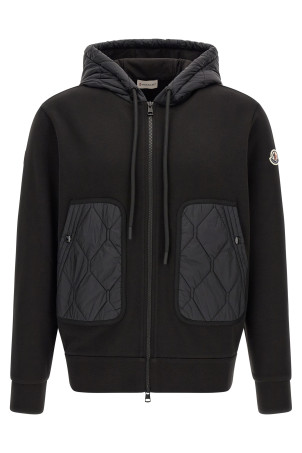 Hybrid hoodie Black
