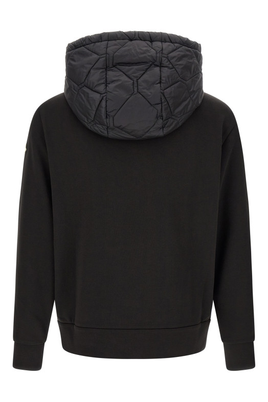 Гибридная толстовка, чёрная MONCLER L20918G0004389B3P999