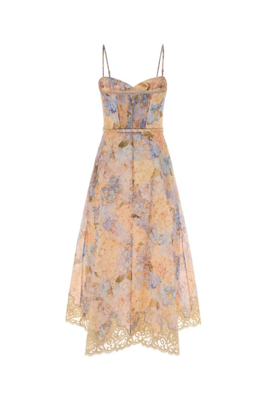 Printed organdy Valiant dress ZIMMERMANN (0324DF261)
