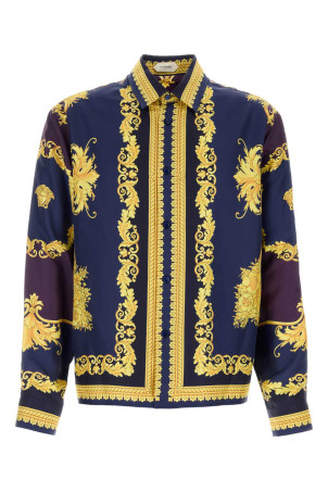 Printed silk shirt VERSACE (10245201A19254)