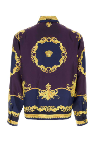 Printed silk shirt VERSACE (10245201A19254)