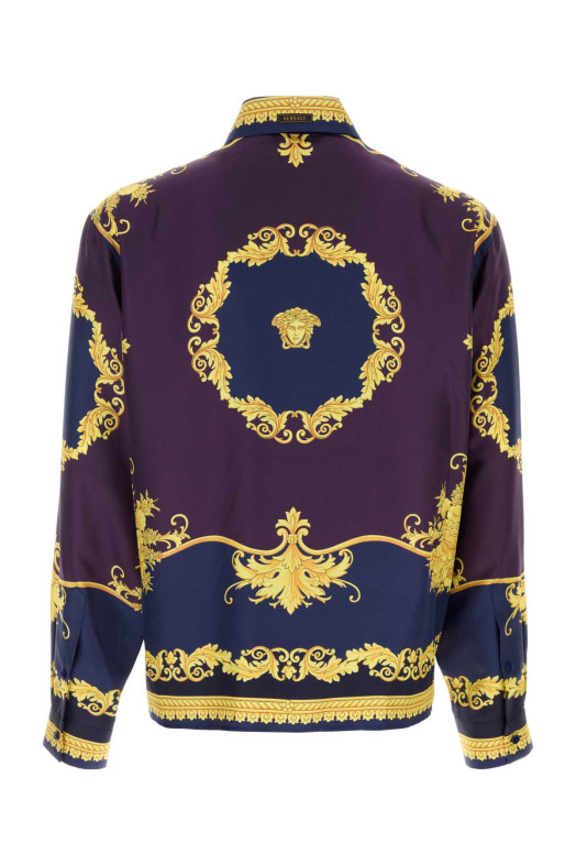 Printed silk shirt VERSACE (10245201A19254)
