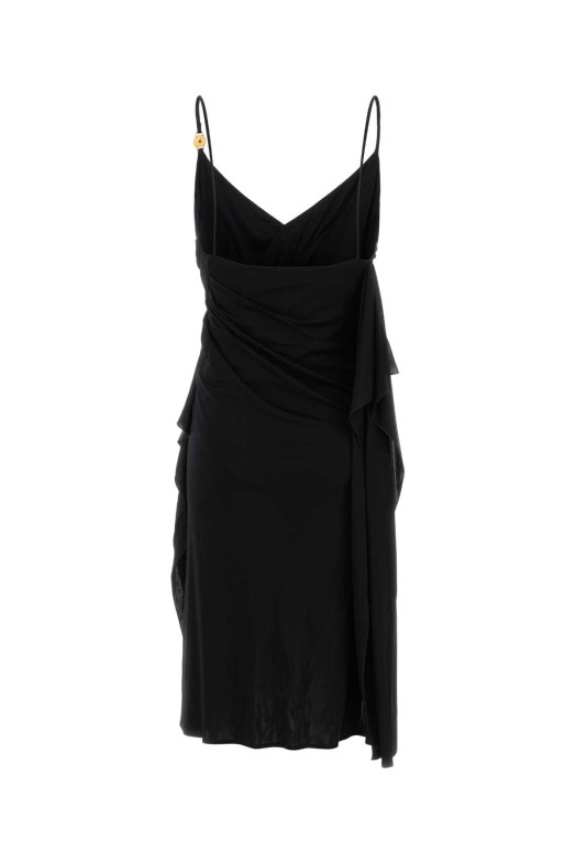 Black jersey dress VERSACE (10258411A12497)
