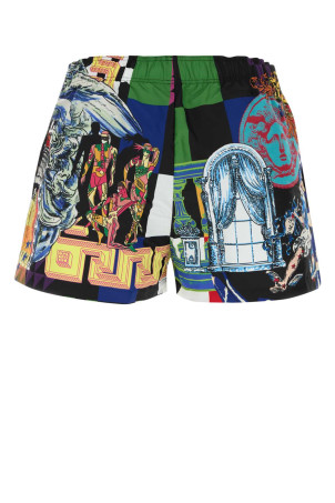 Printed polyester swimming shorts VERSACE (10261721A19319)