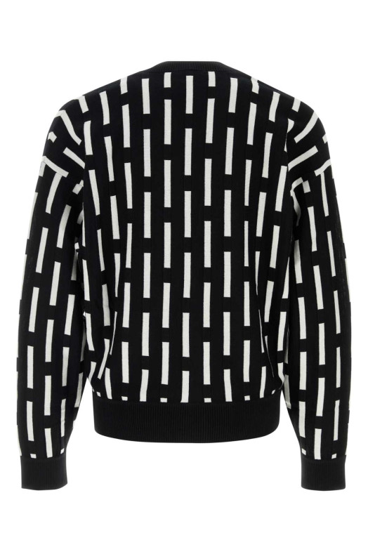 Embroidered wool cardigan VERSACE (10268631A19053)