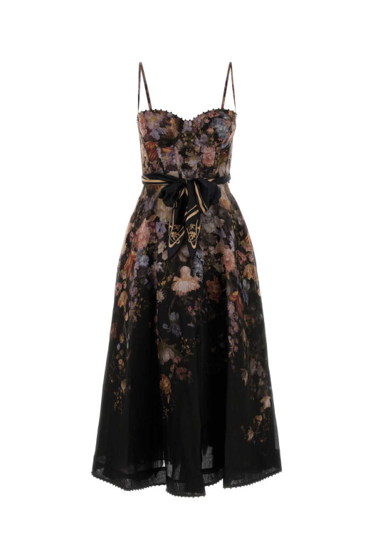 Printed organdy Valiant dress ZIMMERMANN (5775DF261)