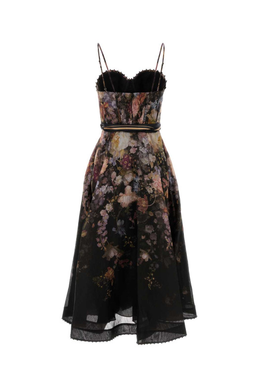 Printed organdy Valiant dress ZIMMERMANN (5775DF261)